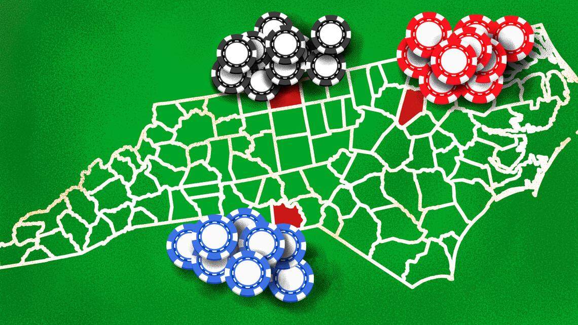 Land deals: Cordish secures options to property in two North Carolina counties – Nash and Rockingham – before draft legislation that could to approve casinos becomes public. Cordish secures an option for land in Anson County in 2023, with the precise date not disclosed.