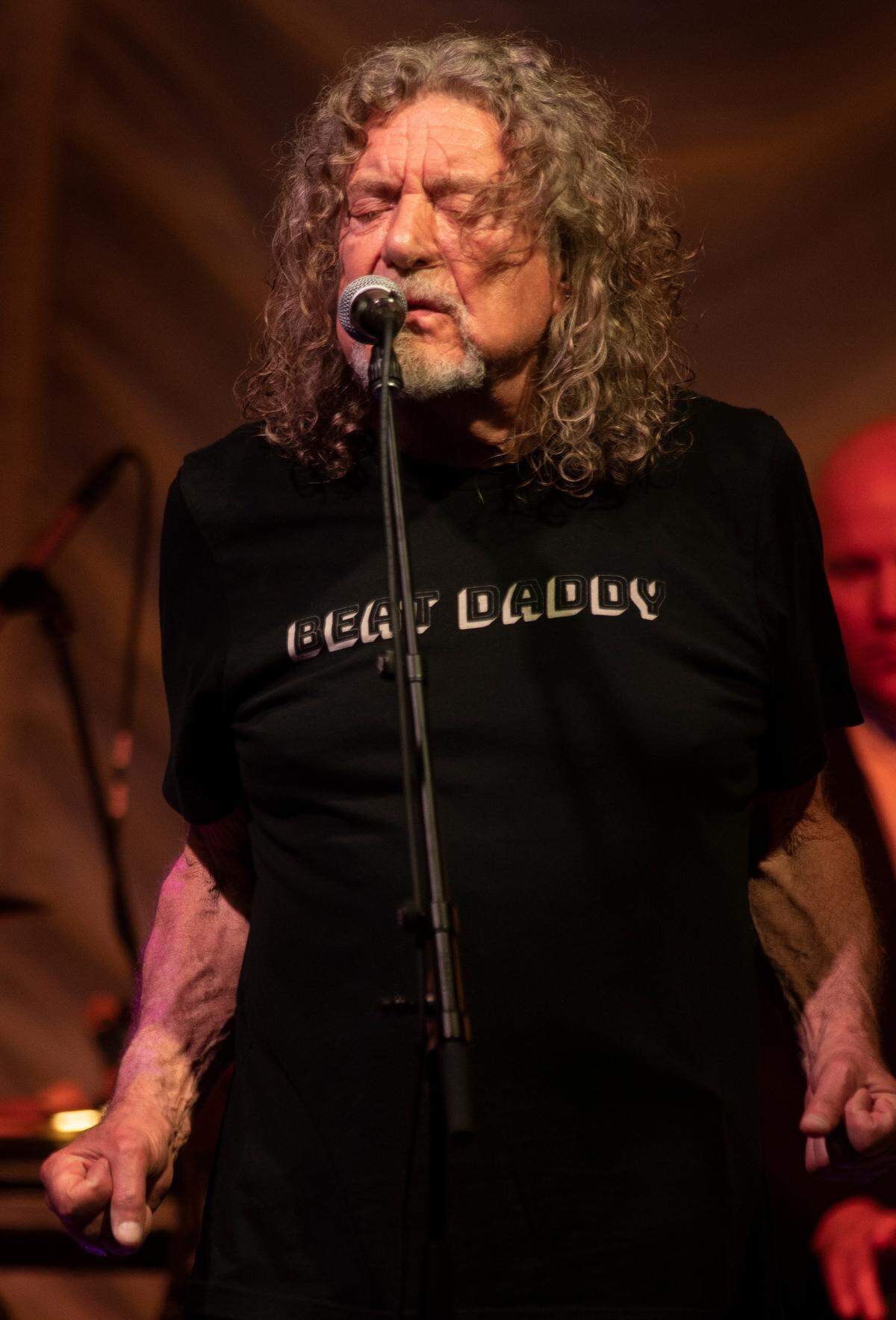Robert Plant and Alison Krauss in concert on their “Raise the Roof Tour” Tuesday night, June 14, at Cary, N.C.’s Koka Booth Amphitheatre.