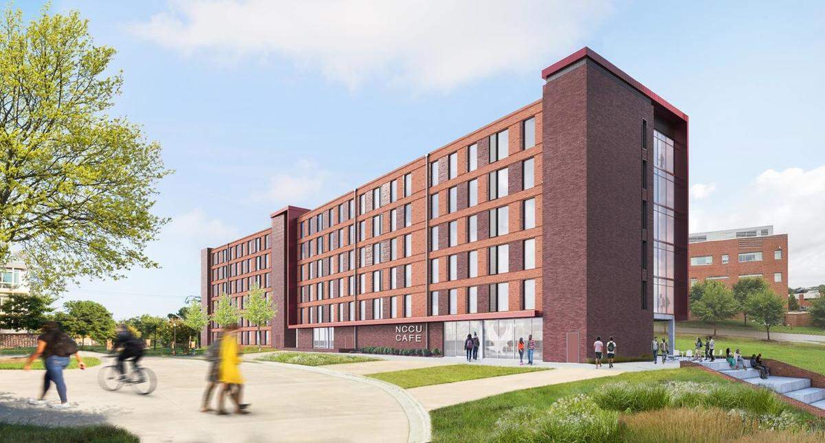 Chidley South residential hall is scheduled to open in 2020 at N.C. Central University