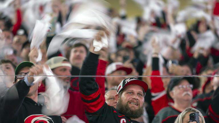 Canes are heating up the Stanley Cup playoffs. Here are our favorite photos so far