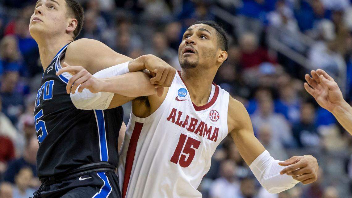 Son of a UNC grad, Alabama’s Jarin Stevenson ready to play role in taking out No. 1 Duke