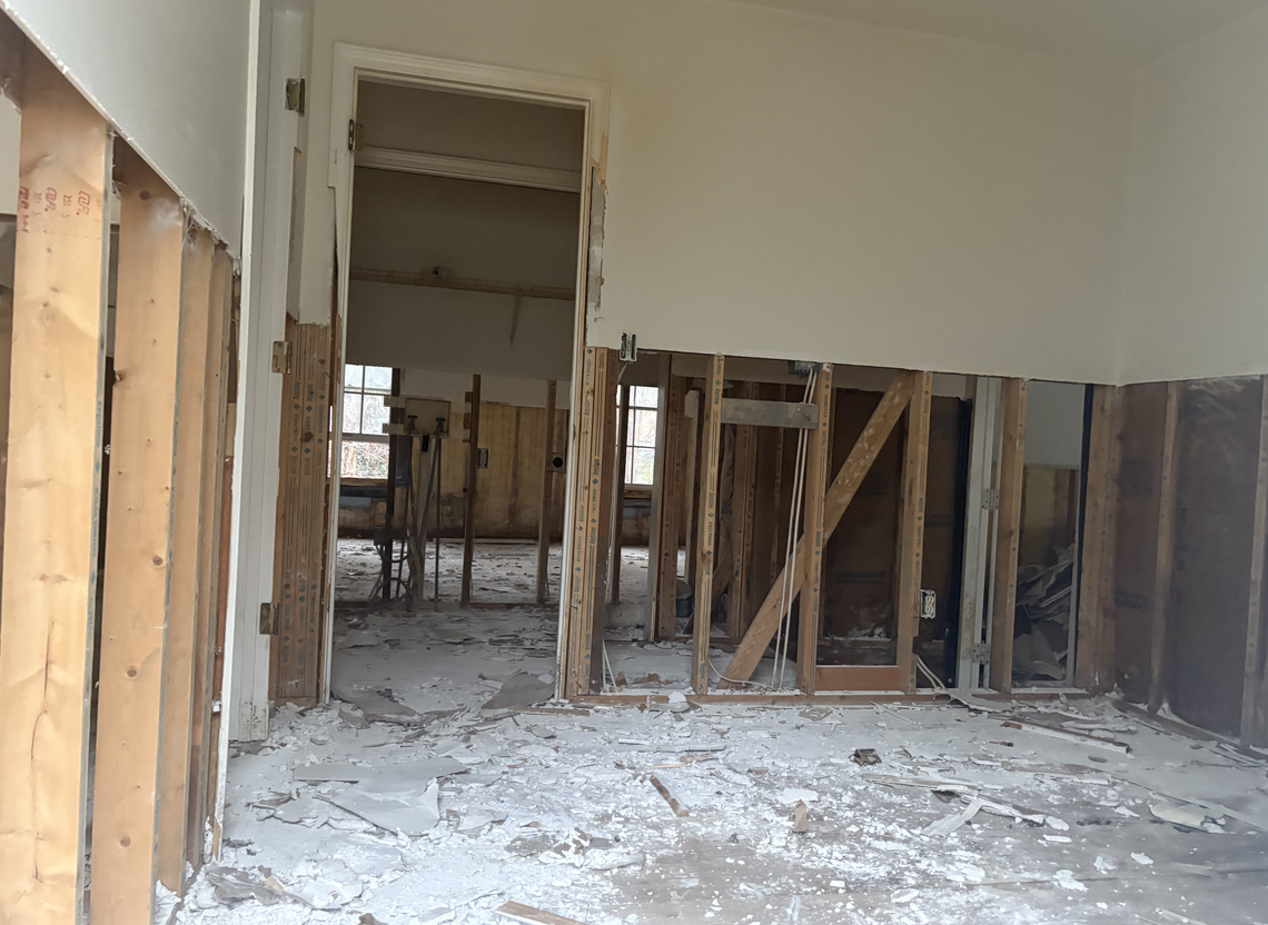 A peek inside 309 Berryhill Dr. in Carrboro’s Weatherhill Pointe on Thursday, Feb. 26, 2026.