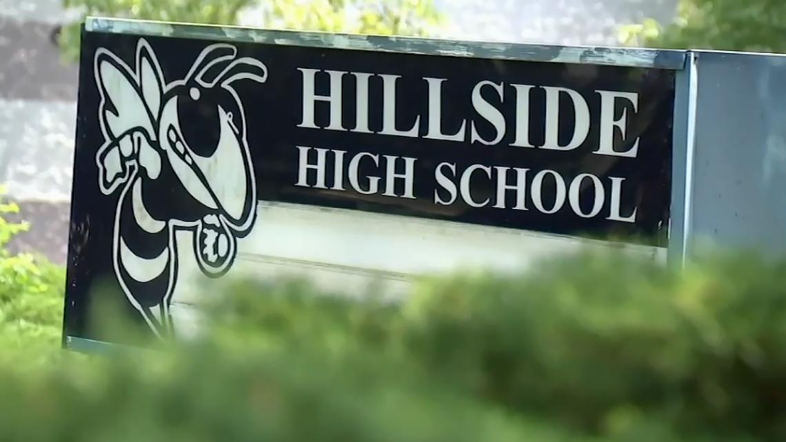 Hillside High School in Durham was among the schools across North Carolina that received hoax threats of school violence on Dec. 1, 2022.