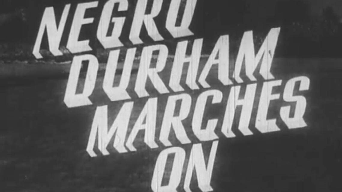 Durham Library to screen newly restored version of 1948 film ‘Negro Durham Marches On’
