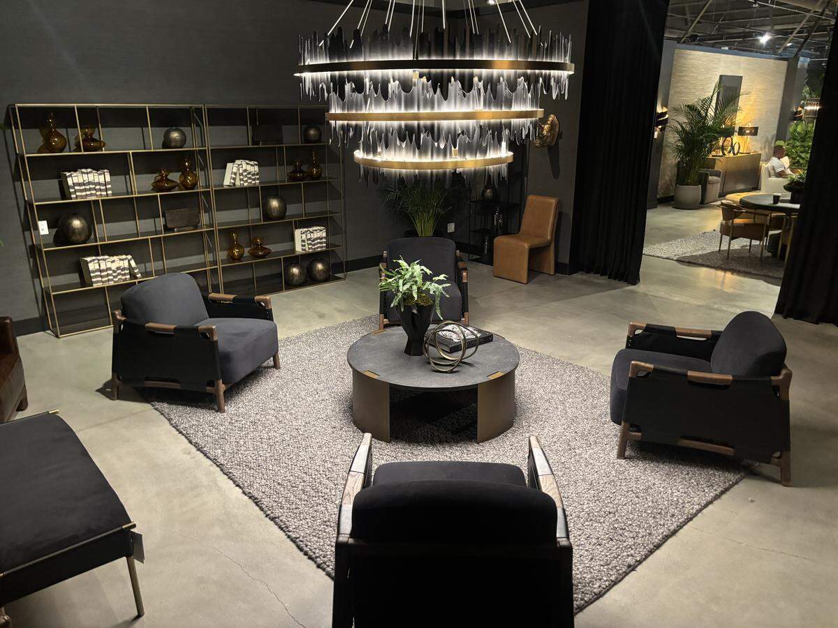 Inside the High Point Market in High Point, N.C. on Oct. 28.