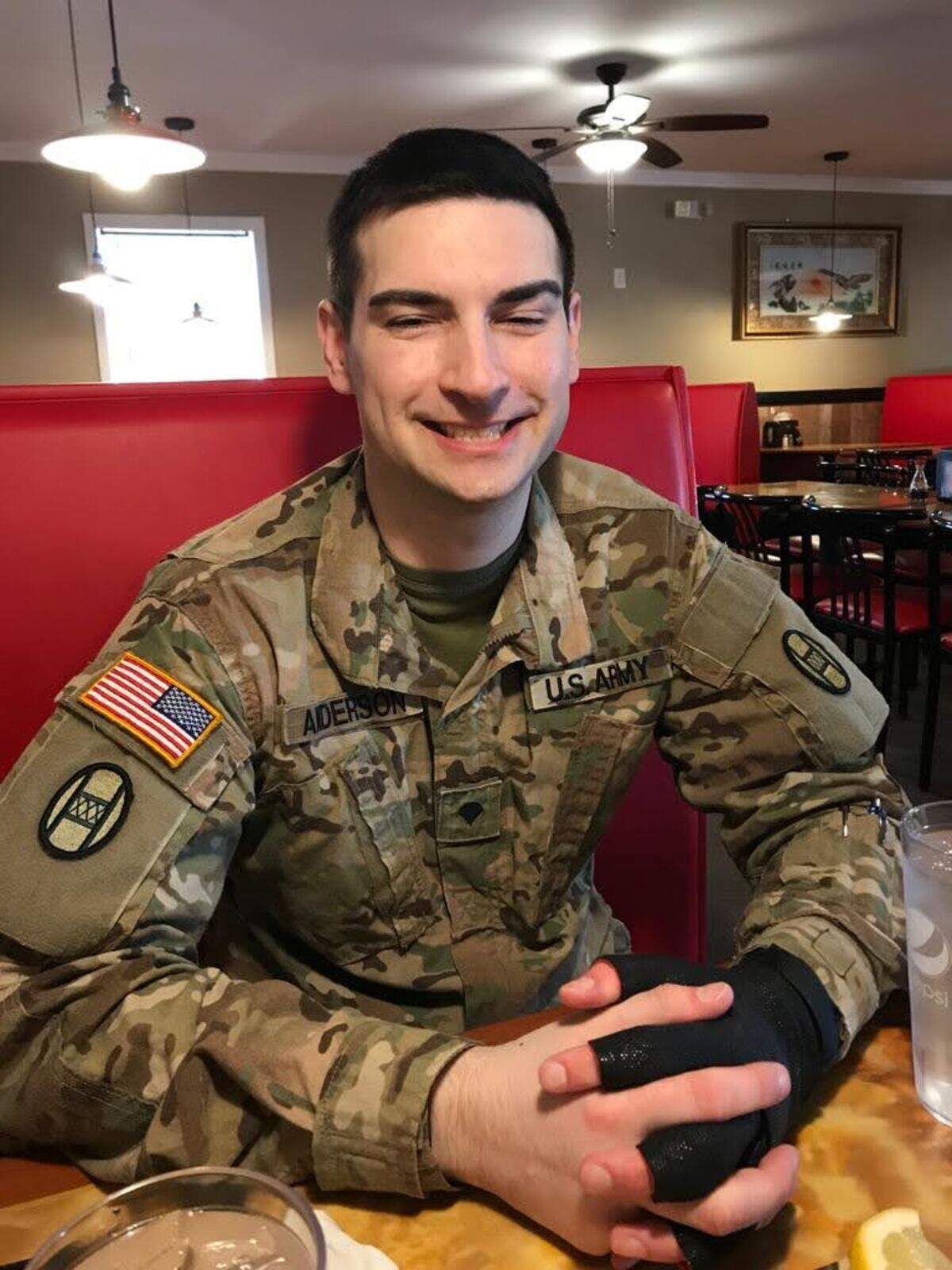 Stuart Heath Anderson served in the NC National Guard before volunteering to fight in Ukraine.
