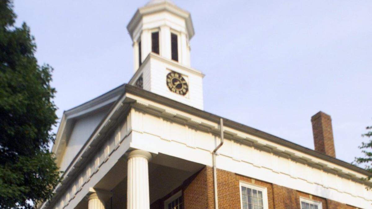 The Orange County Courthouse in Hillsborough, N.C. houses county offices along with court facilities.