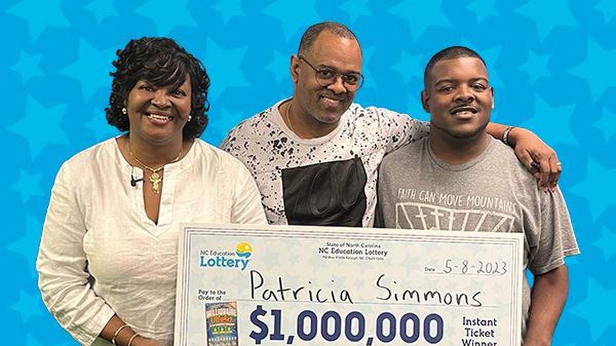 “I just stared at it,” winner Patricia Simmons said “It was unreal to see that.”