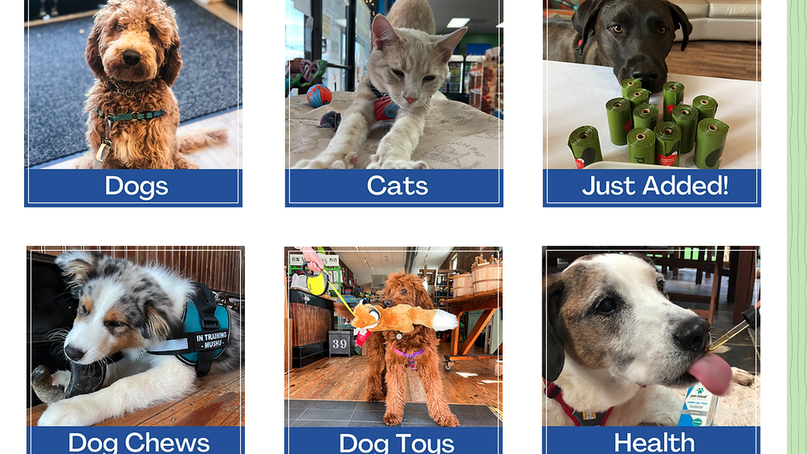 A screenshot of the offerings from Unleashed’s online store.