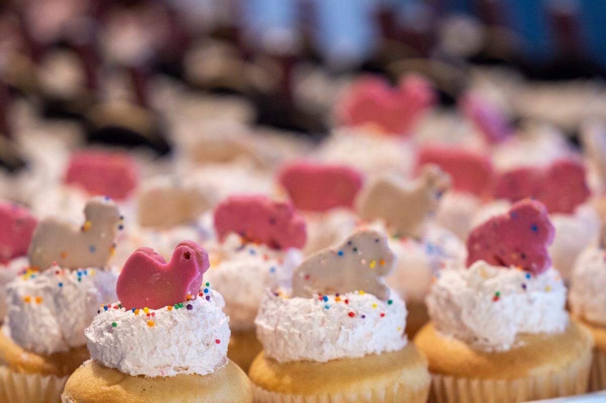 A sample of baked goods for sale at Treat Yo’ Self bakery in Wilson. Owner Greg Mason has more than 1 million TikTok followers and he and his husband Alex Mason started Wilson Pride.