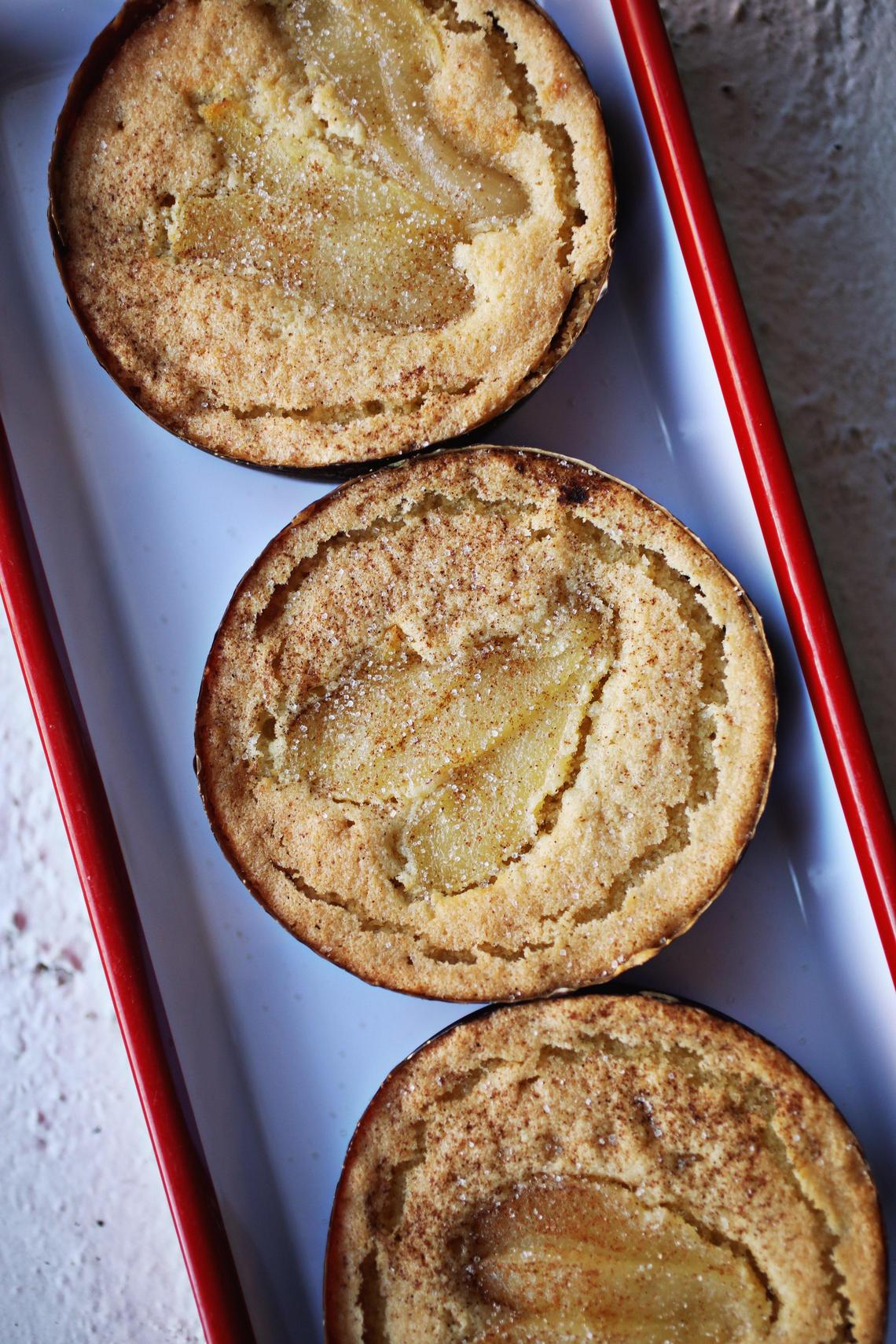 Frangipane Tarts from Pizzelle Bakery, an Italian bakery that has a dedicated gluten-free kitchen.