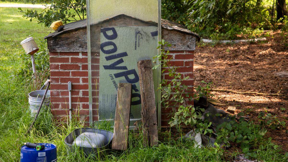 A pair of NC Environmental Management Commission committees decided to wait until September to vote on ground- and surface water rules for eight forever chemicals. This photo shows a well that provided Debra Stewart with drinking water near Chemours’ Fayetteville Works plant until forever chemicals were discovered there in 2017.
