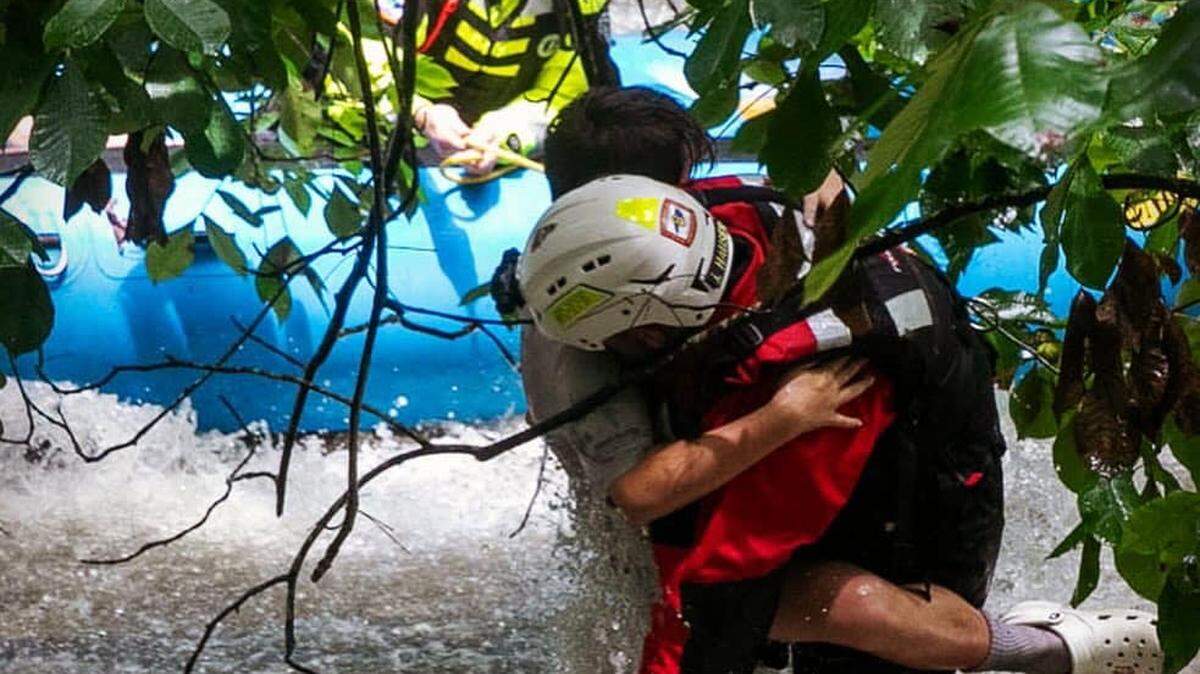 Dramatic Debby rescue: Firefighters save kids hanging from branch in fast-moving NC creek