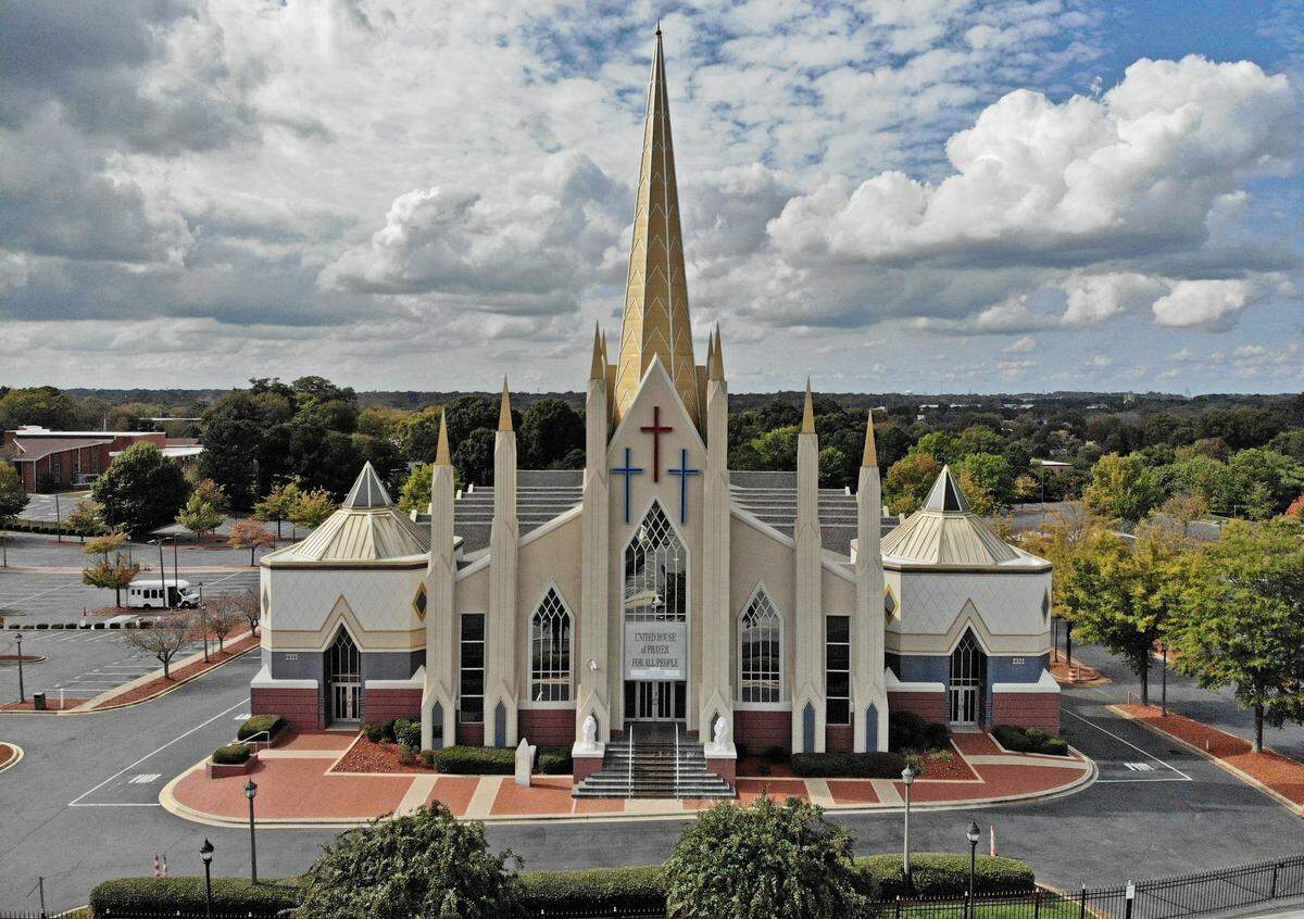 United House of Prayer For All People, 2321 Beatties Ford Road in Charlotte, NC on Thursday, October 22, 2020.