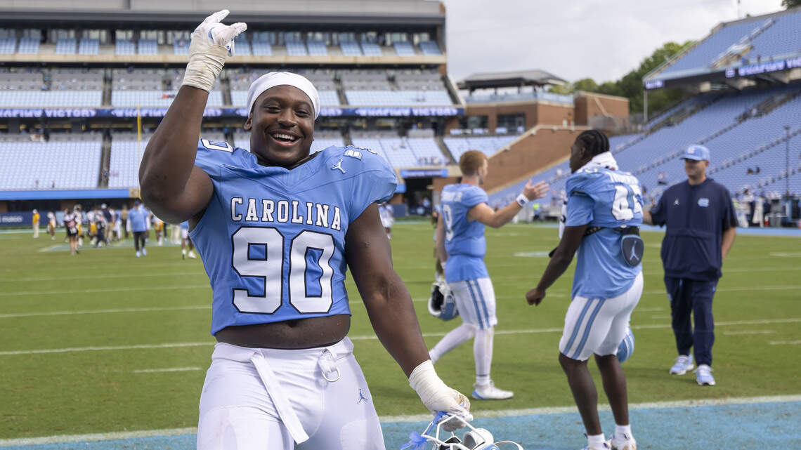 What makes UNC football’s pass-rushing effective? Speed and depth