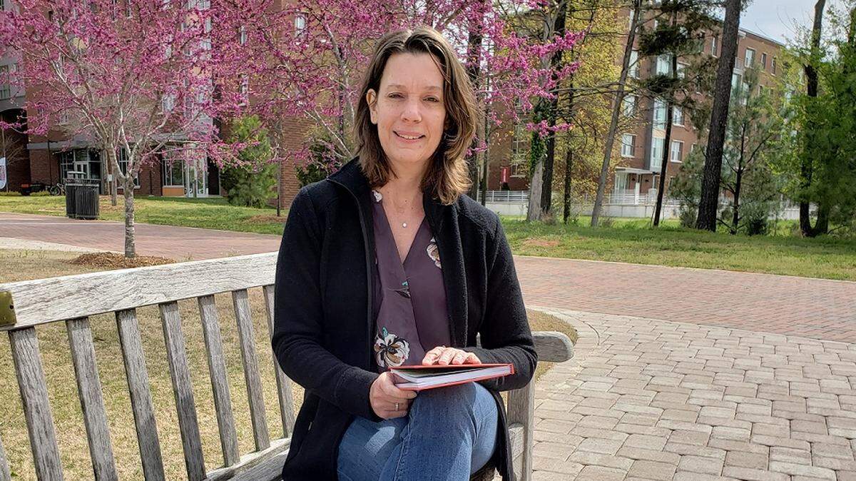 Anne Spafford, an associate professor of horticultural science at N.C. State University, is working to create therapeutic gardens at two juvenile detention centers in North Carolina.