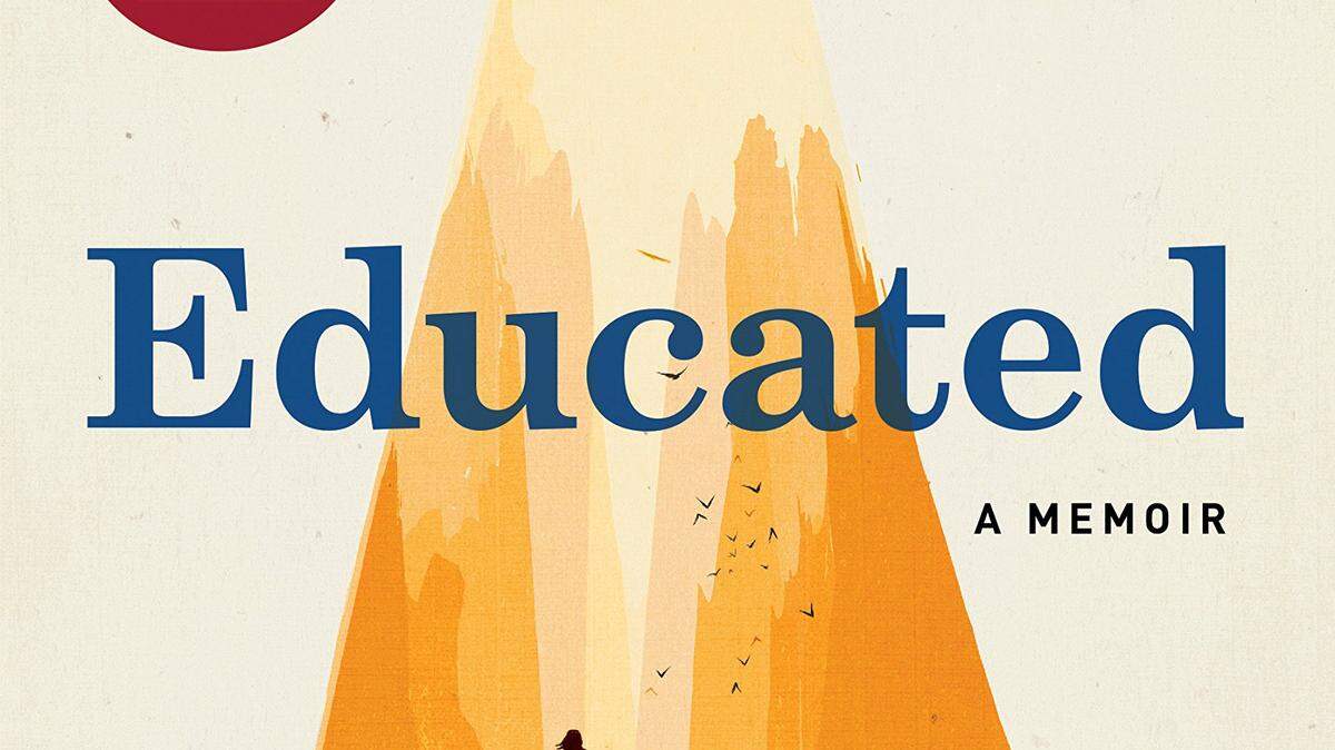 “Educated” by Tara Westover. The audiobook is read by Julia Whelan (Random House Audio).