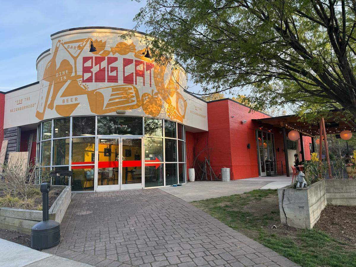 The new Big Cat restaurant opens in a popular Raleigh restaurant spot that was most recently Brookside Bodega.