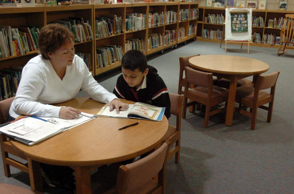 Communities in Schools matches volunteer tutors with children who need assistance, including learning how to read.