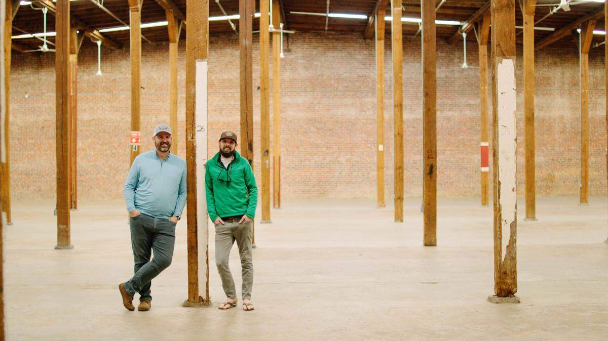 Scott Alexander (left) and Brian Cox (right) are the founders of Custom Patch Hats in Raleigh. The company is on the latest Inc. Magazine ranking of the 5,000 fastest-growing private companies in the country.