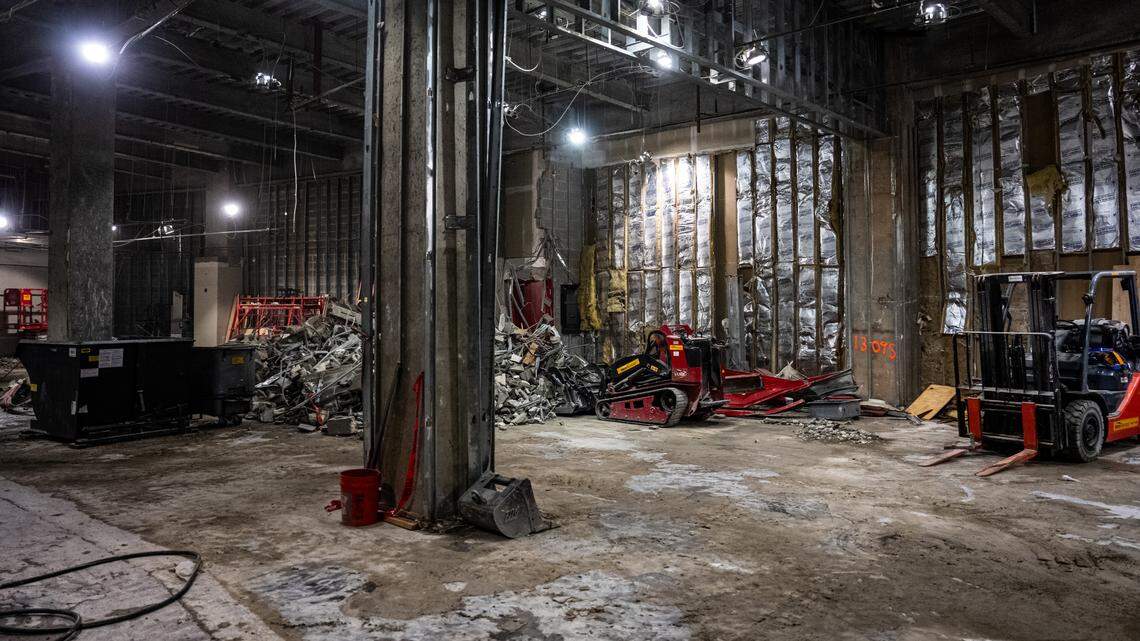 After years of planning, Lenovo Center construction finally kicking up dust