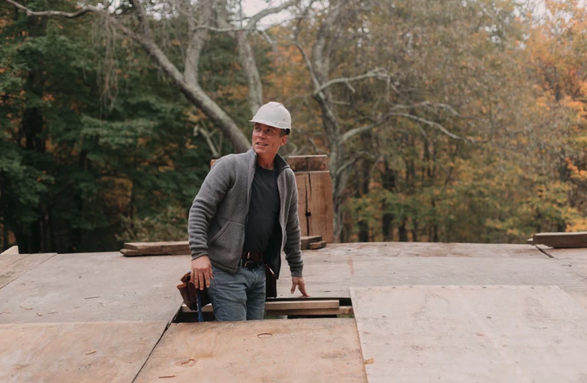 A scene from “Restoration Road” featuring Clint Harp.