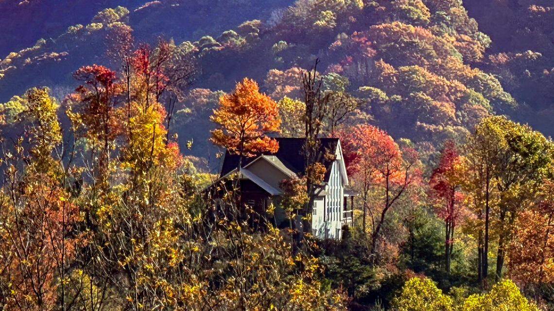U.S. Rep. Virginia Foxx’s house is nestled at the base of Grandfather Mountain.