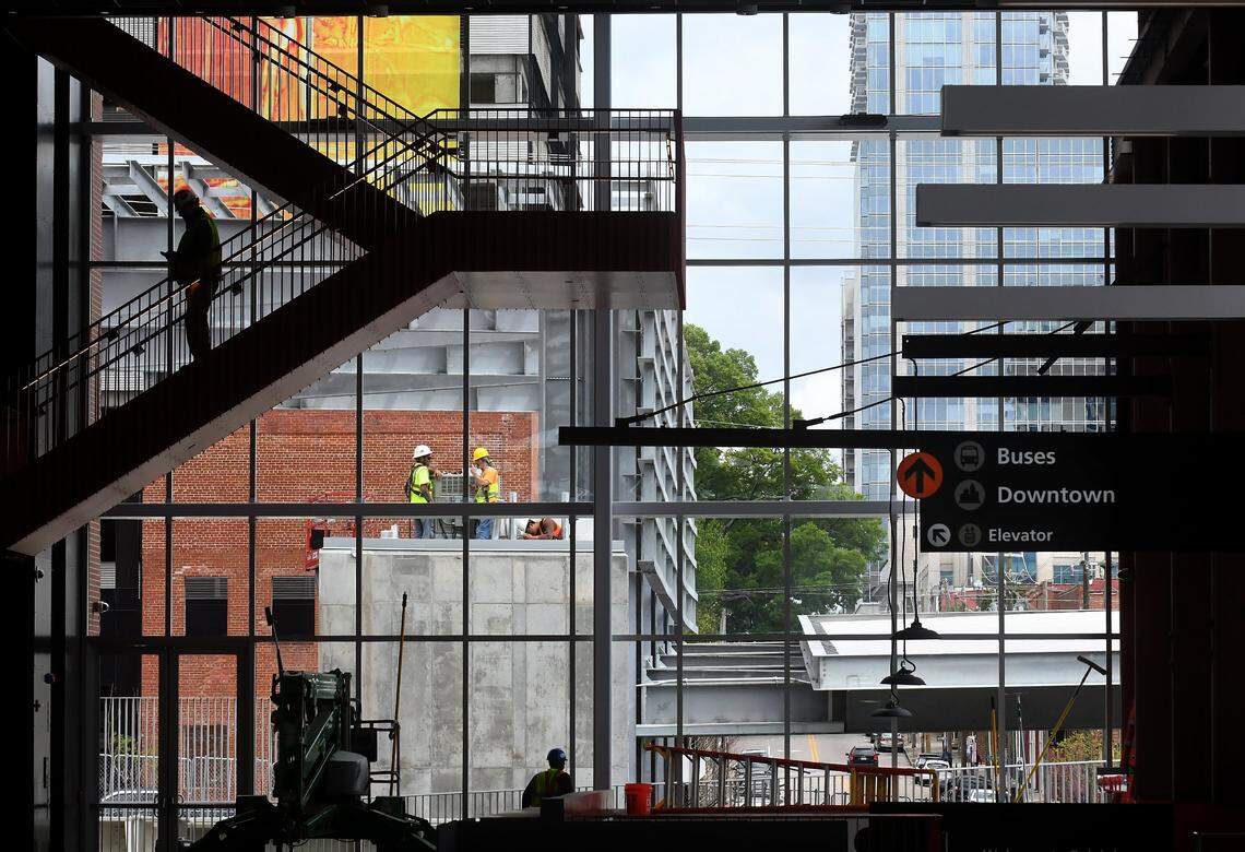 Workers are putting the finishing touches on Raleigh's, soon-to-be-open Union Station. A dedication ceremony for the new train station will be held Monday, April 30, 2018.