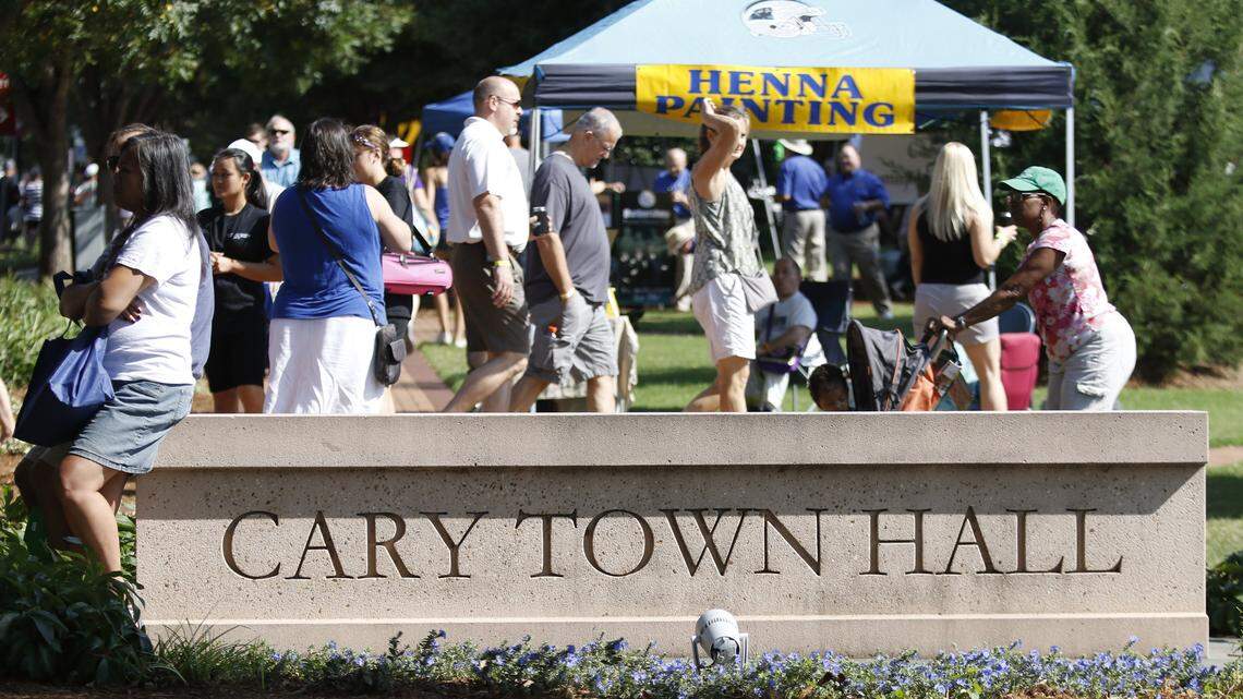 Cary is a town by name, but with more than 162,000 people, it looks a lot like a city.