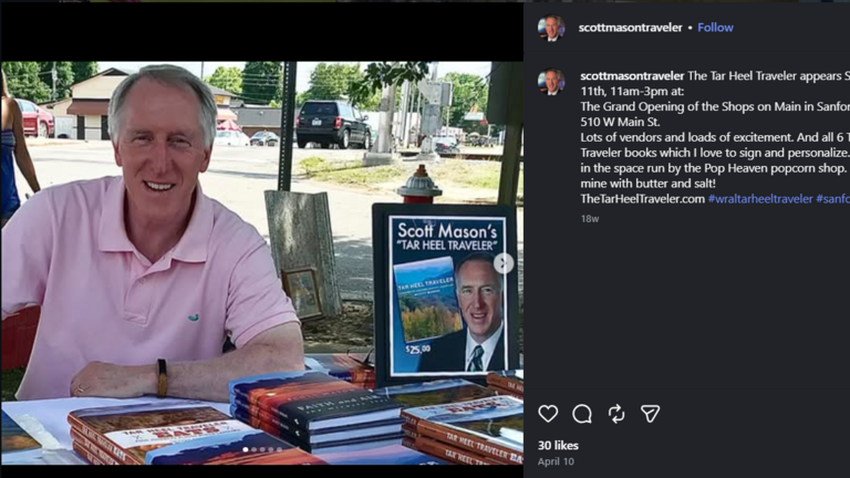 Scott Mason, the Tar Heel Traveler, is no longer at WRAL. Here’s what we know