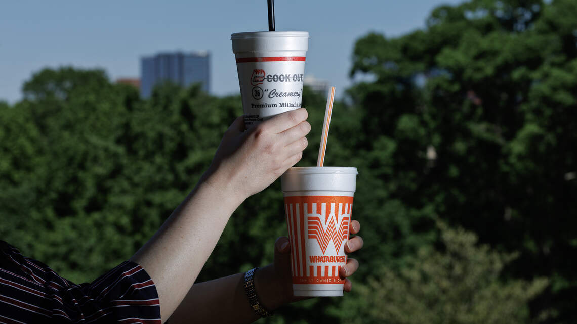Are Whataburger milkshakes better than Cook Out? We did a taste test.