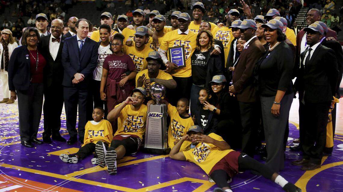 Three in a row: NC Central upsets Norfolk State to win MEAC Tournament