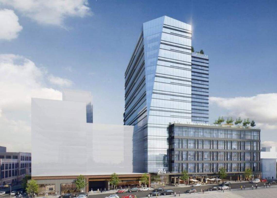 A California-based investment firm plans to build a 15-story building facing Salisbury Street in downtown Raleigh. The building is the first phase of redevelopment at the site which takes up almost an entire city block. The property was owned by The News & Observer until 2017.