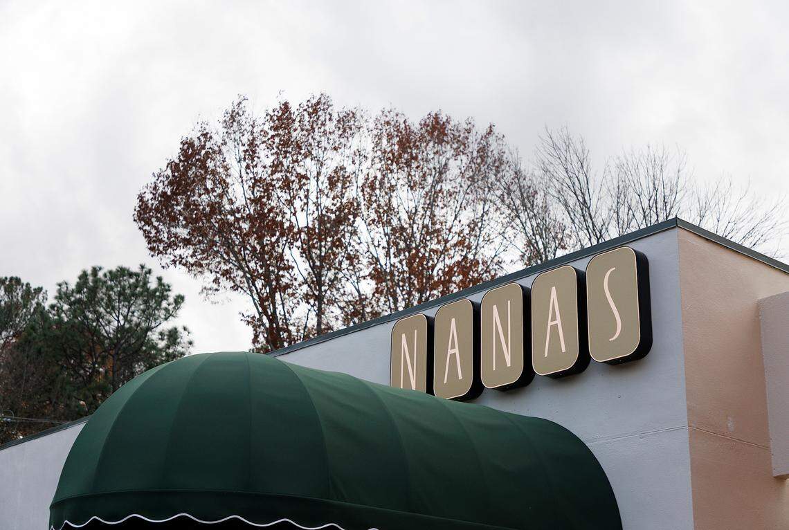 The exterior of Nanas is pictured on Wednesday, Nov. 22, 2023, in Durham, N.C.