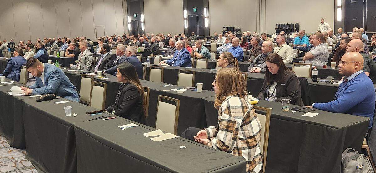 About 400 chiefs and 150 vendors attended the North Carolina Association of Chiefs of Police training conference that started Monday, January 13, 2025.
