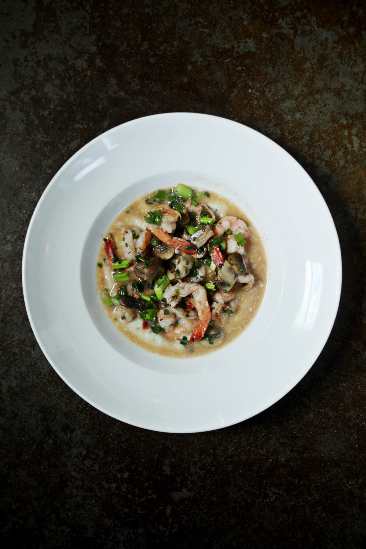 The shrimp and grits at Sadie’s Southern in Chapel Hill.