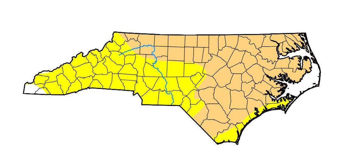 Nearly all of North Carolina is either abnormally dry or in drought conditions, with the state officially entering a flash drought. Some utilities, including Johnston County, are asking customers to conserve water amid the ongoing dry conditions.