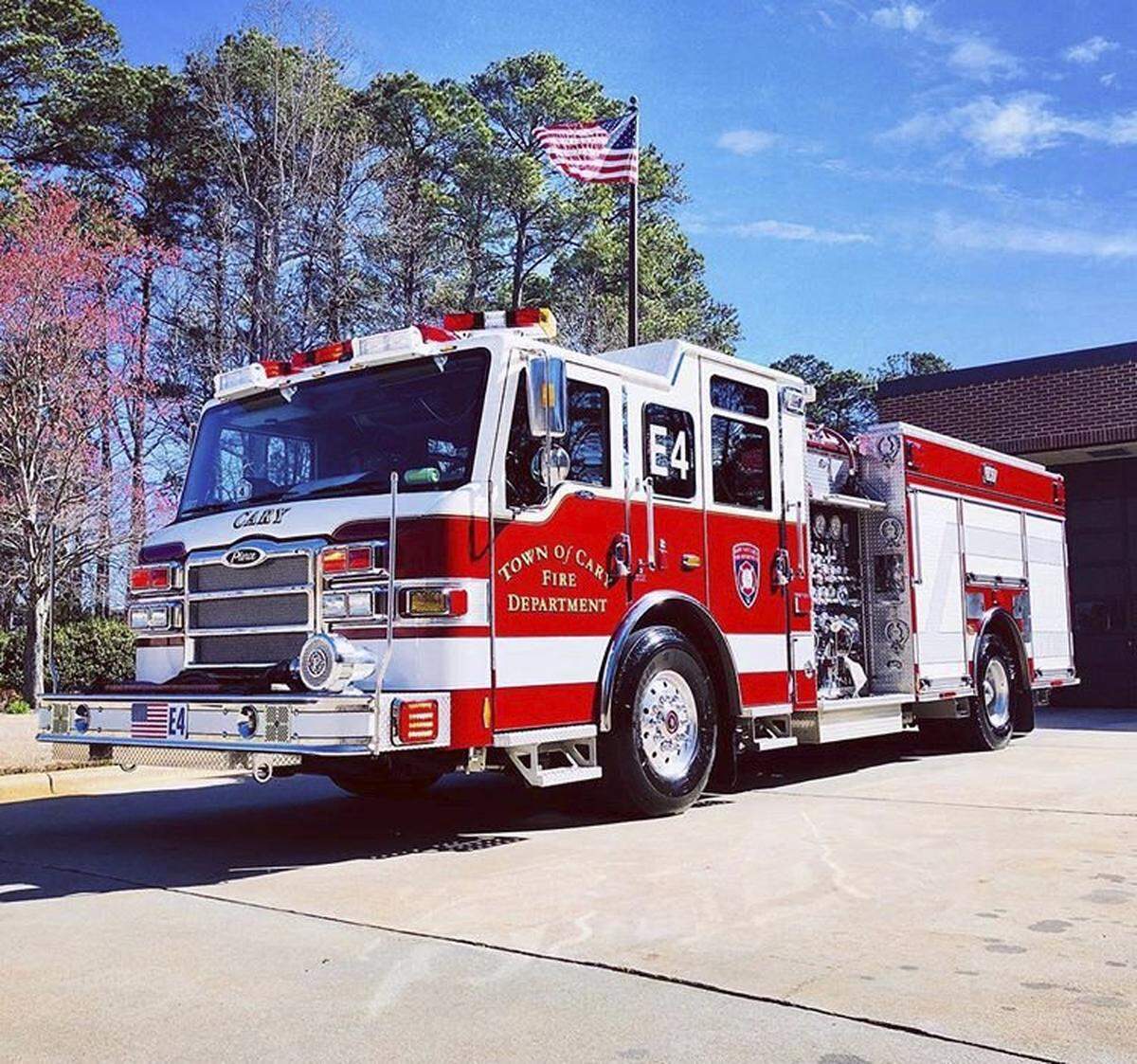 The Cary Town Council approved spending $324,000 to retrofit nine firetrucks to run on lithium-ion batteries rather than diesel while idling.