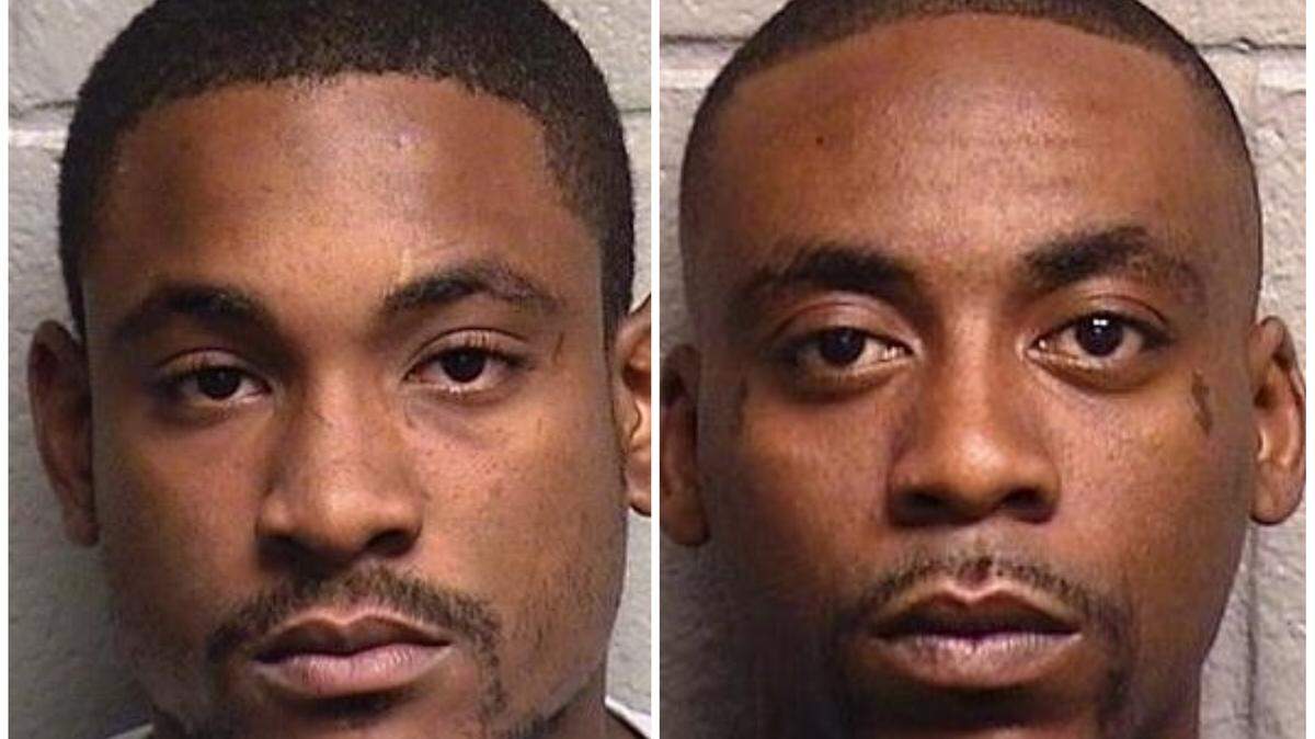 Javon Cheek, left, and Larry Johnson