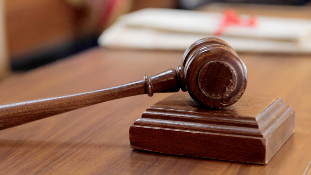 gavel in courtroom