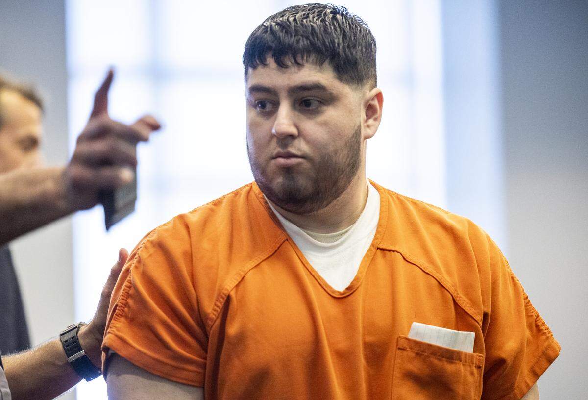 Miguel Salguero Olivares, who is charged in the 2012 killing of UNC-Chapel Hill student Faith Hedgepeth, appears in Durham County court for a hearing on Thursday. Salguero Olivares faces charges of first-degree murder, burglary, rape and sexual assault in Hedgepeth’s death.