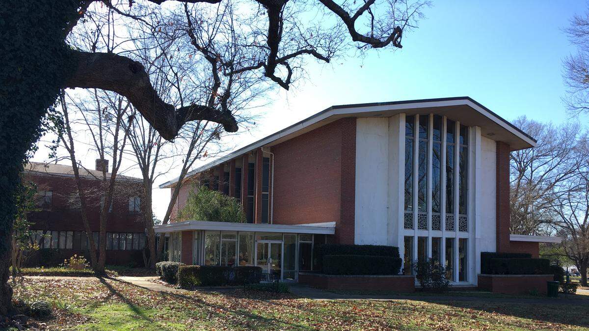 The former Milner Memorial Presbyterian Church on New Bern Avenue would be torn down to make way for apartments for low-income seniors.