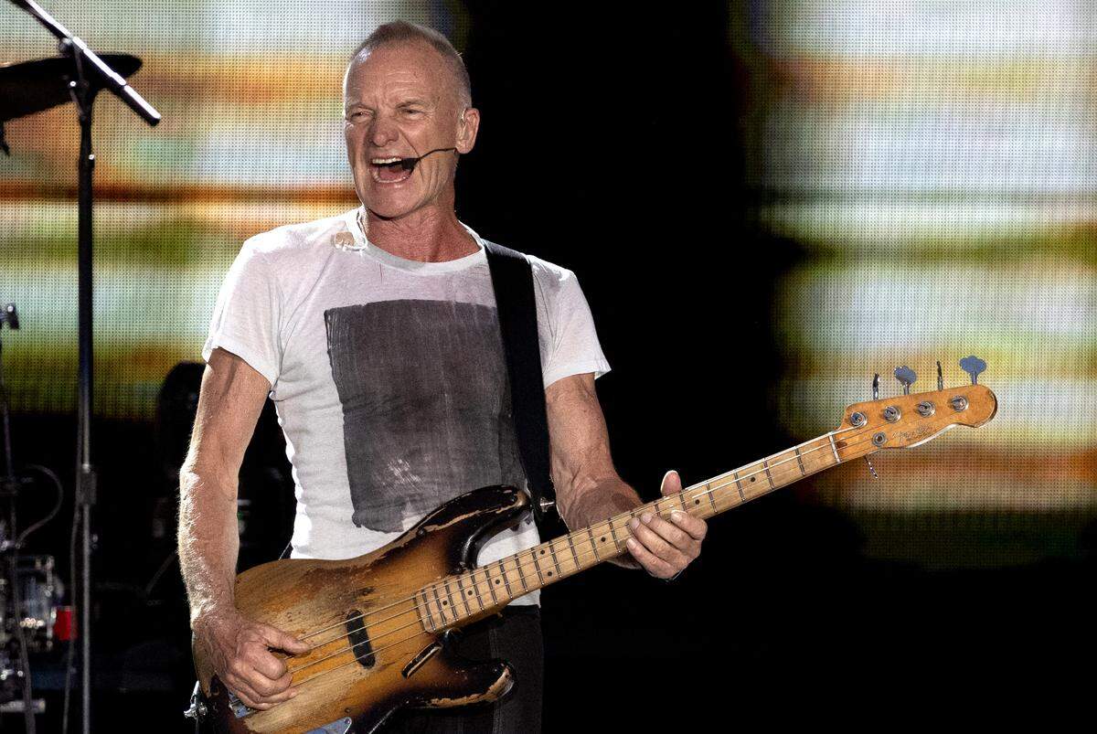 Sting brings his 3.0 tour to Raleigh, N.C.’s Red Hat Amphitheater, Tuesday night, May 19, 2026.