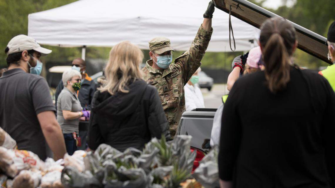 NC National Guard juggles COVID, Middle East, GOP convention — and now hurricanes