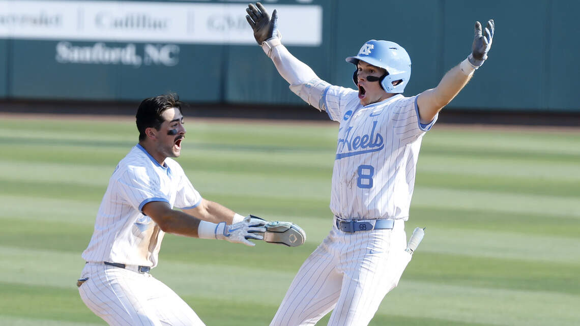 UNC baseball rallies late, opens Men’s College World Series with win
