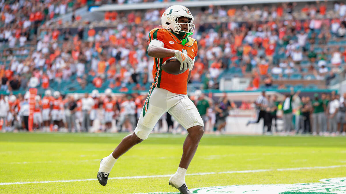 Miami and SMU were the only ACC teams playing in Week 8. They dominated
