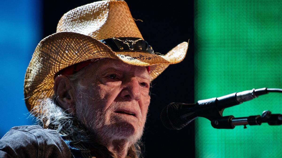 Willie Nelson plays the final set at Farm Aid at Raleigh, N.C.’s Coastal Credit Union Music Park at Walnut Creek, Saturday, Sept. 24, 2022.