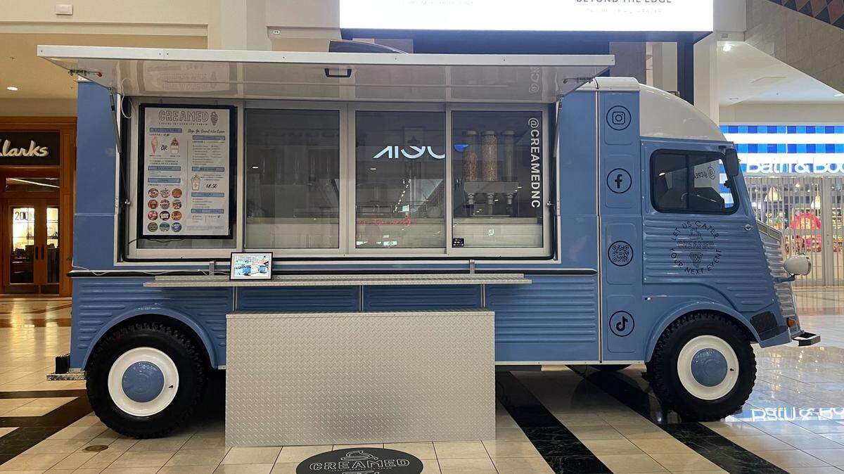 Creamed NC, a new cereal-infused ice cream shop, opened recently in Raleigh’s Crabtree Valley Mall.