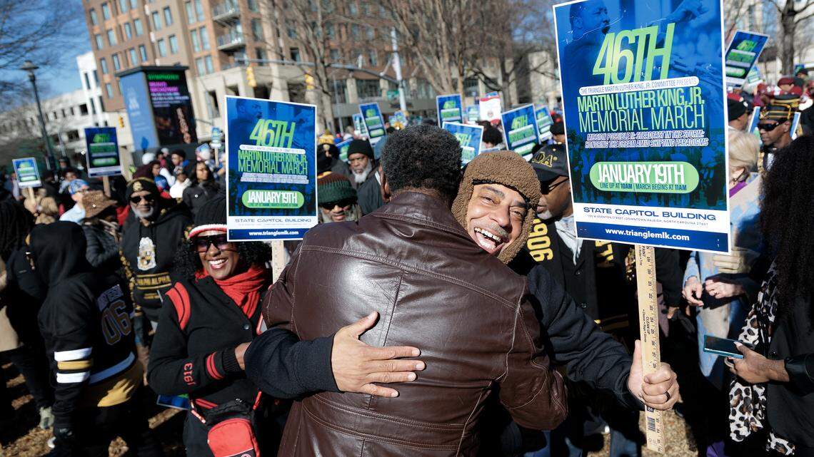 Hundreds honor Martin Luther King’s legacy in 46th annual Raleigh memorial march
