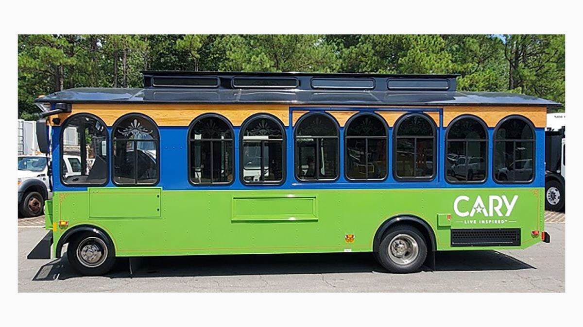 Cary purchased two trolley-like vehicles for use in downtown. Once town staff realized they didn’t meet federal accessibility requirements, the town could not use them.